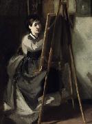 Eva Gonzales, Portrait of Sister as Artist